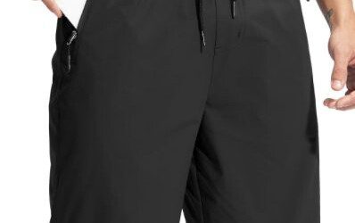 Men’s 9” Swim Trunks with Zipper Pockets – $14.99 (Sizes S-4XL)